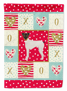 Dog Love Flag Garden Size - 194030178072