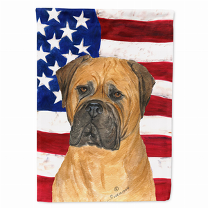 USA American Flag with Dog Flag Garden Size - 705332048033