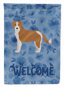 Dog Welcome Flag Garden Size - 194030098073