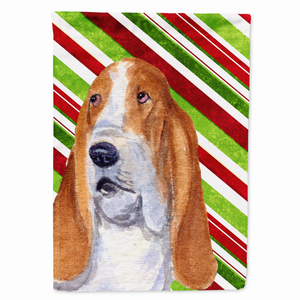 Candy Cane Holiday Christmas Dog Flag Garden Size - 705332069052