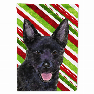 Candy Cane Holiday Christmas Dog Flag Garden Size - 705332068758