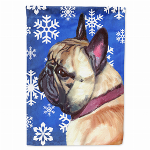 Winter Snowflakes Holiday Dog Flag Garden Size - 638508065179