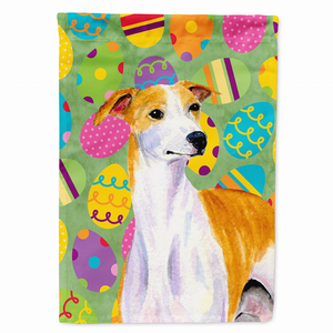 Easter Eggtravaganza with Dog Flag Garden Size - 617375989207