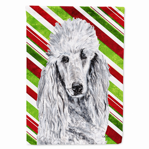 Candy Cane Holiday Christmas Dog Flag Garden Size - 615872810284