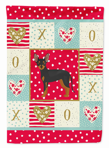 Dog Love Flag Garden Size - 194030178355