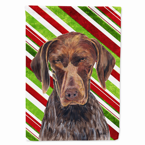 Candy Cane Holiday Christmas Dog Flag Garden Size - 705332067553