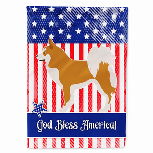 Dog Print American Flag Garden Size - 638508984661