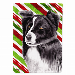 Candy Cane Holiday Christmas Dog Flag Garden Size - 705332067270