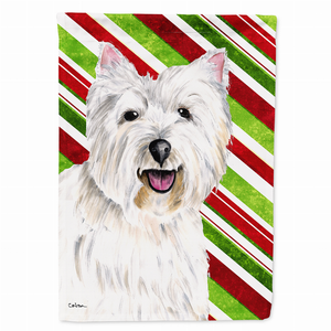 Candy Cane Holiday Christmas Dog Flag Garden Size - 705332067300