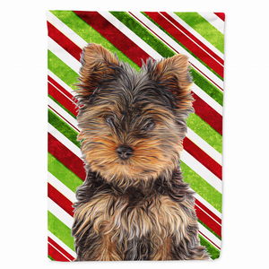 Candy Cane Holiday Christmas Dog Flag Garden Size - 615872864126