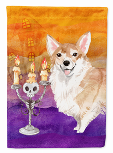 Halloween Dog Art Flag Canvas - 194030044605