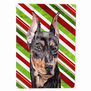 Candy Cane Holiday Christmas Dog Flag Garden Size - 615872810413