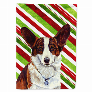 Candy Cane Holiday Christmas Dog Flag Garden Size - 705332071277
