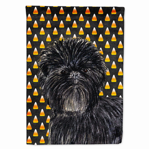 Candy Corn Halloween Dog Portrait Flag Garden Size - 705332061919