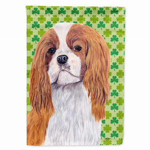St. Patrick's Day Shamrock Dog Portrait Flag Garden Size - 705332062954
