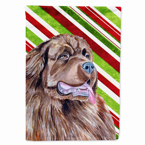 Candy Cane Holiday Christmas Dog Flag Garden Size - 705332071031