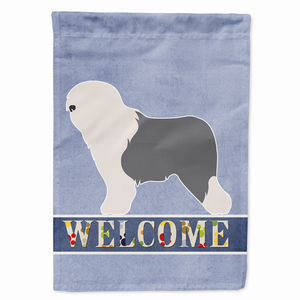 Dog Welcome Flag Garden Size - 194030097625