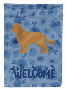 Dog Welcome Flag Garden Size - 194030098059