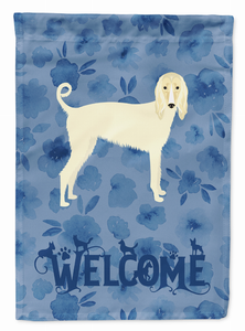 Dog Welcome Flag Garden Size - 194030099384