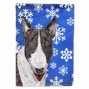 Winter Snowflakes Holiday Dog Flag Garden Size - 615872783342