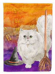 Halloween Cat Art Flag Canvas - 194030044322