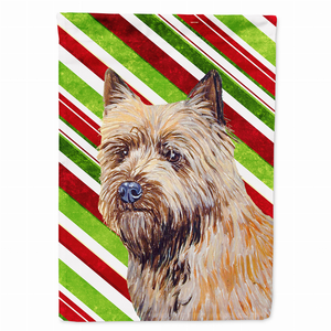 Candy Cane Holiday Christmas Dog Flag Garden Size - 705332071147