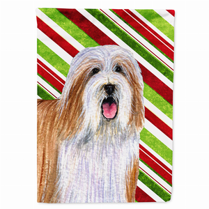 Candy Cane Holiday Christmas Dog Flag Garden Size - 705332071246