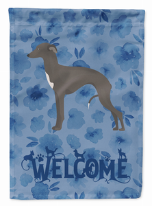 Dog Welcome Flag Garden Size - 194030097984