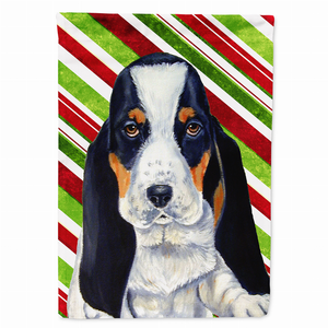 Candy Cane Holiday Christmas Dog Flag Garden Size - 705332071239