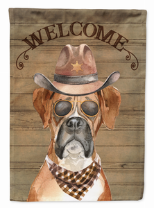 Country Dog Flag Garden Size - 194030107225