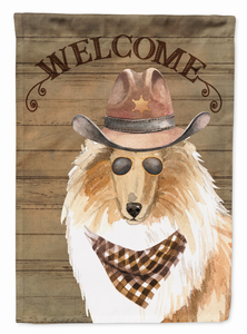 Country Dog Flag Garden Size - 194030107836