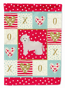 Dog Love Flag Garden Size - 194030177815