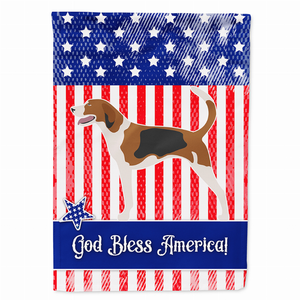 Dog Print American Flag Garden Size - 638508983978