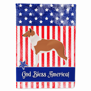 Dog Print American Flag Garden Size - 638508984685