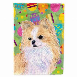 Easter Eggtravaganza with Dog Flag Garden Size - 617375991057