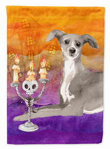Halloween Dog Art Flag Canvas - 194030044681