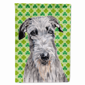 Dog Lucky Shamrock St. Patrick's Day Flag Garden Size - 615872809592