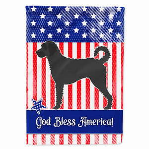 Dog Print American Flag Garden Size - 638508984630