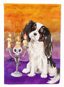 Halloween Dog Art Flag Canvas - 194030044483