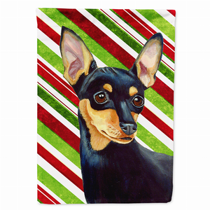 Candy Cane Holiday Christmas Dog Flag Garden Size - 705332071291
