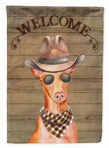 Country Dog Flag Garden Size - 194030107768