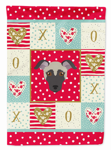 Argentine Pila Dog Love Flag Garden Size - 194030084960