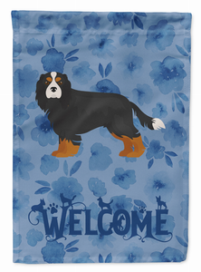 Dog Welcome Flag Garden Size - 194030097724