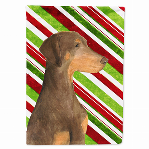 Candy Cane Holiday Christmas Dog Flag Garden Size - 705332068567