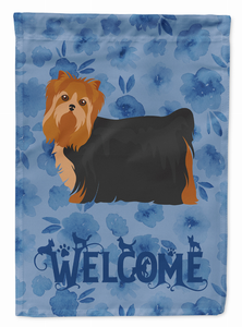 Dog Welcome Flag Garden Size - 194030098479