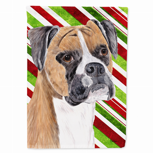 Candy Cane Holiday Christmas Dog Flag Garden Size - 705332067508