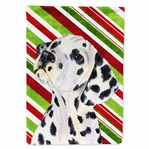 Candy Cane Holiday Christmas Dog Flag Garden Size - 705332068697