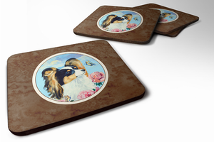 Papillon Foam Coaster - 638508341426