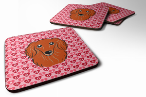 Dog Breed Dachshund Group Foam Coaster - 638508674807