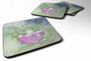 Watercolor Animal Art Foam Coaster - 638508835437